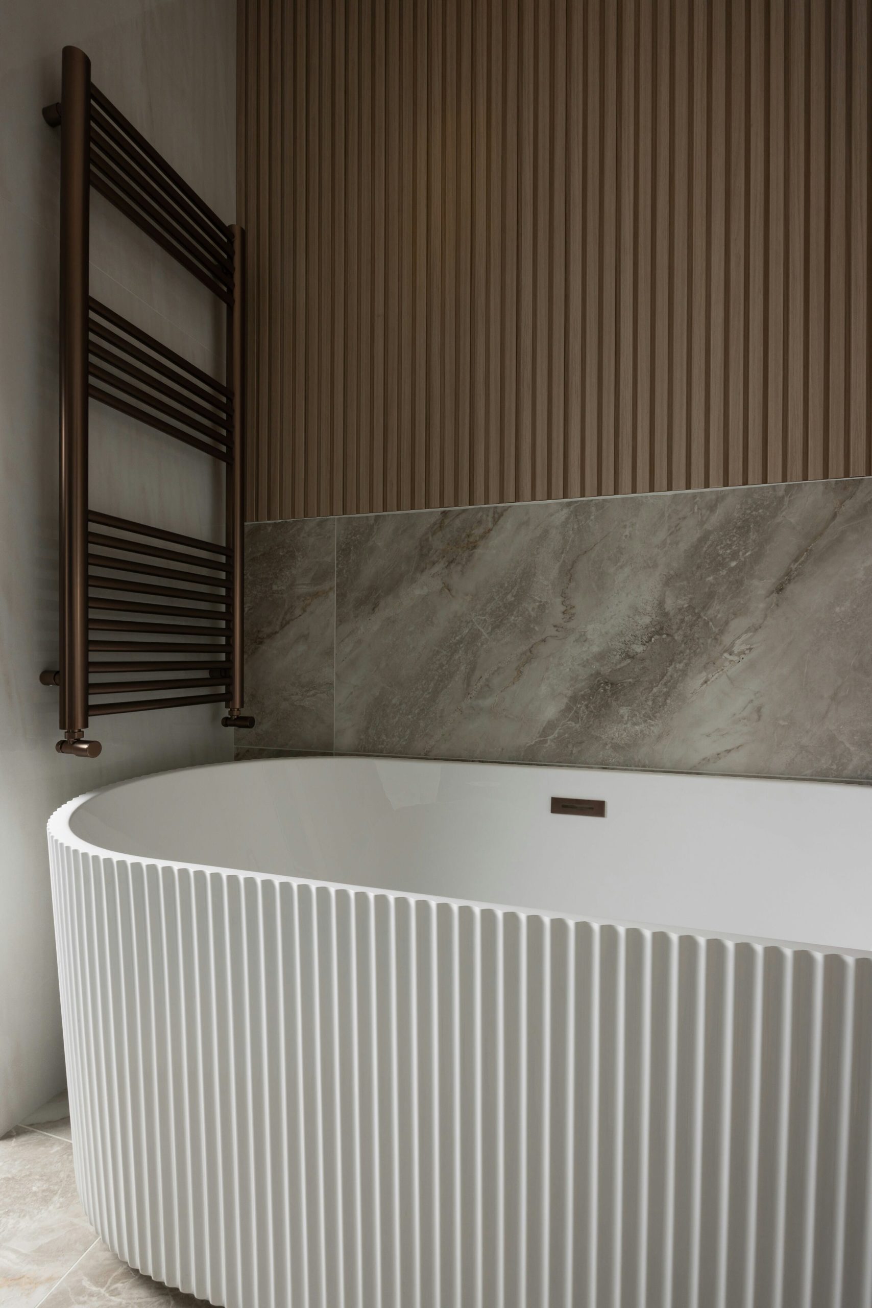 Tiles being selected and set out for a Perth installation